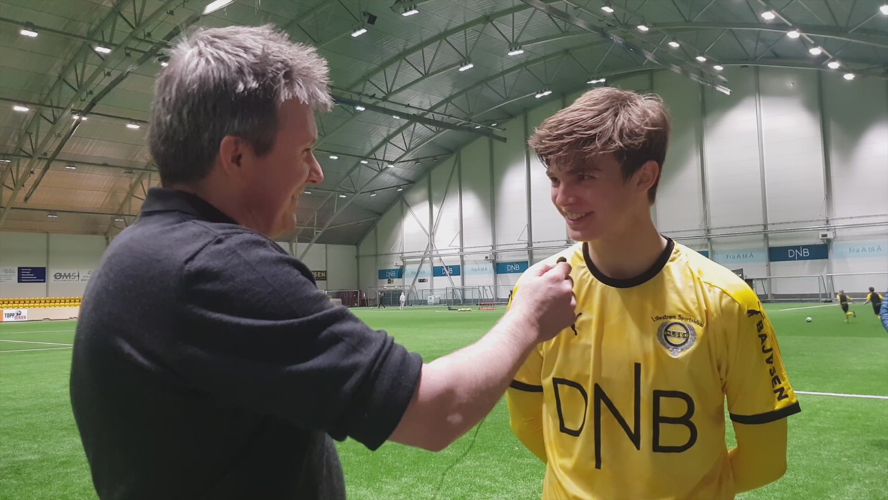 Magnus Knudsen scoret sitt første mål